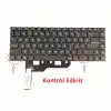 MSI Modern 15 MS-1551 Notebook Klavye Işıklı V.2