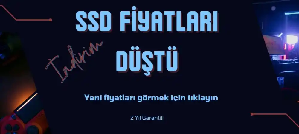 SSD Fiyatları Düştü