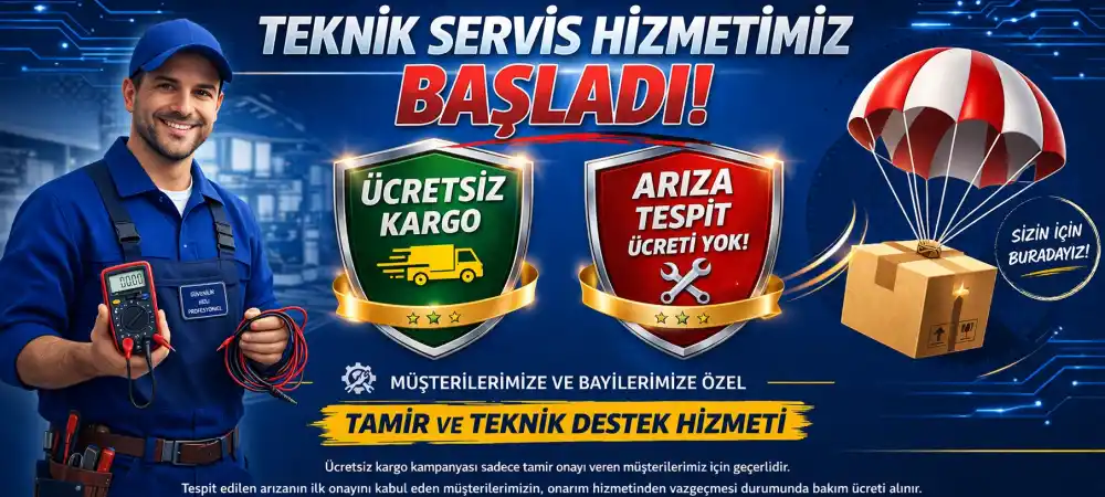 Tamir ve Bakım Hizmetlerimiz Başladı