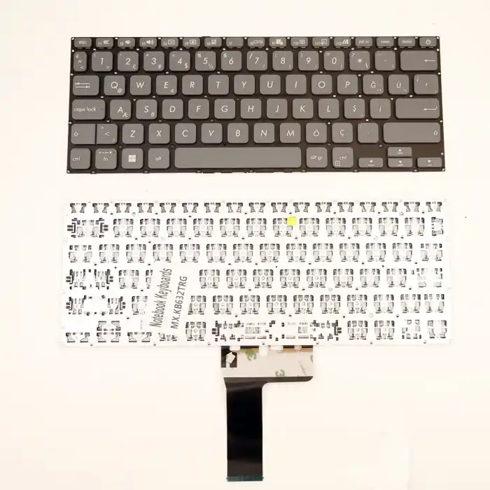 Asus  X409F Notebook Klavye Gri