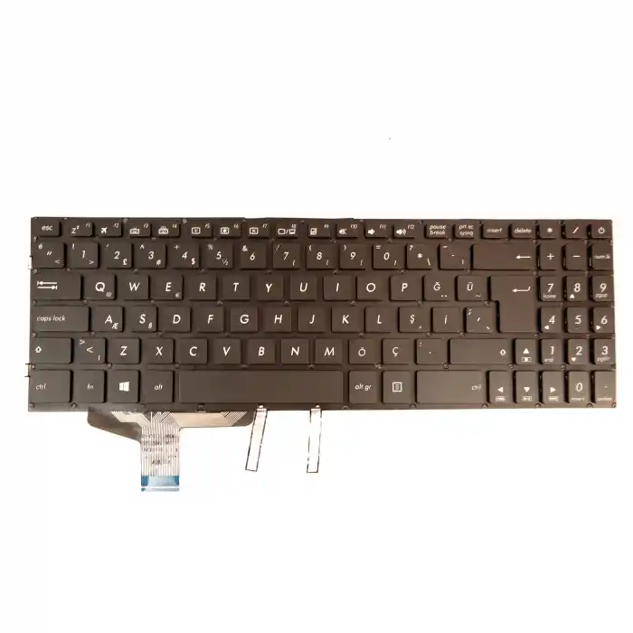 Asus VivoVook X580VD X580VN Notebook Klavye Işıklı