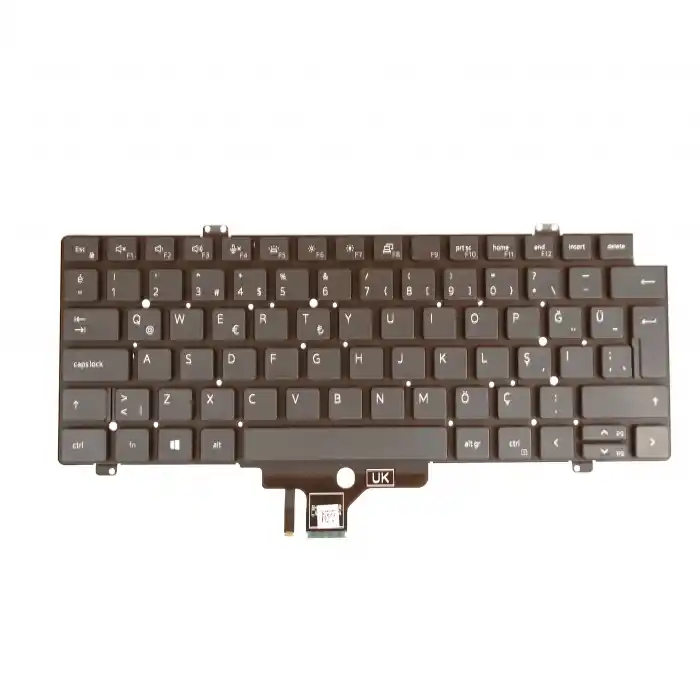 Dell Latitude 7530 7430 Notebook Klavye Işıklı