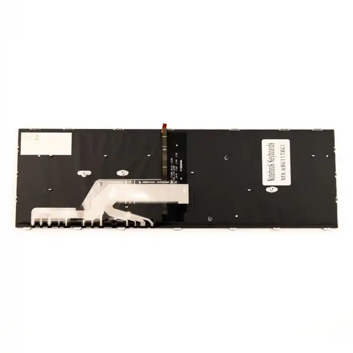 HP ProBook 650 G4 650 G5 Notebook Klavye Işıklı Gümüş