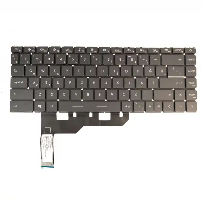 MSI WS66 10TK 10TL 10TM Notebook Klavye Işıklı