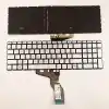 HP 15S-FQ2047NT Notebook Klavye Işıklı Gümüş