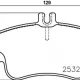 Mercedes B seri w246 a 180 Fren Balata Ön 12>