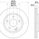 Mercedes Vaneo (414) Ön Fren Disk 02-05 270mm