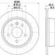 Mercedes Vito 638 Arka Fren Diski Düz 96-03 280mm