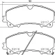Nissan X-Trail (t32) Ön Fren Balatası 2013-