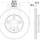 Vw Polo Skoda Fabıa Fren Diski Ön hava 99-14 239mm