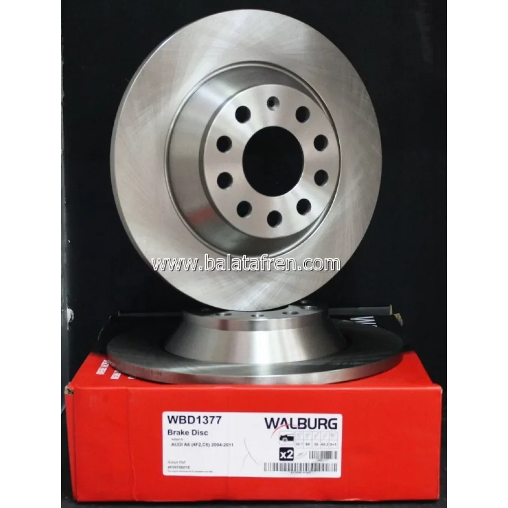 Audi̇ A6 2004-2011 Arka Fren Di̇ski̇ 302mm