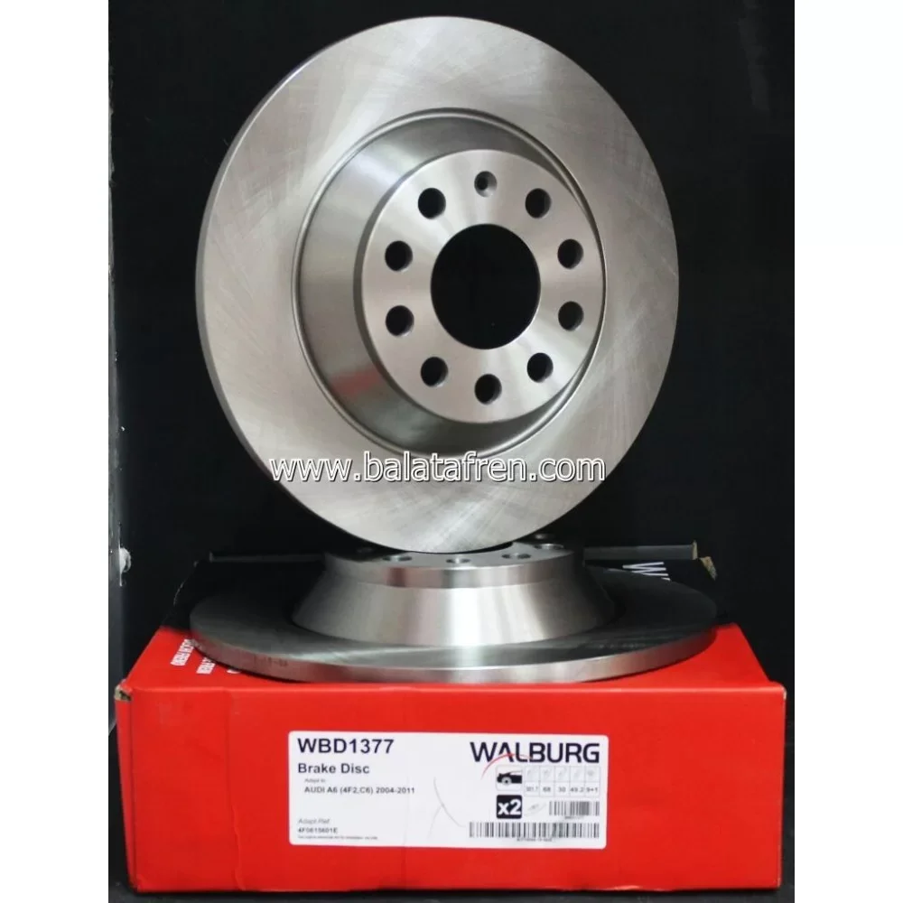 Audi̇ A6 2004-2011 Arka Fren Di̇ski̇ 302mm