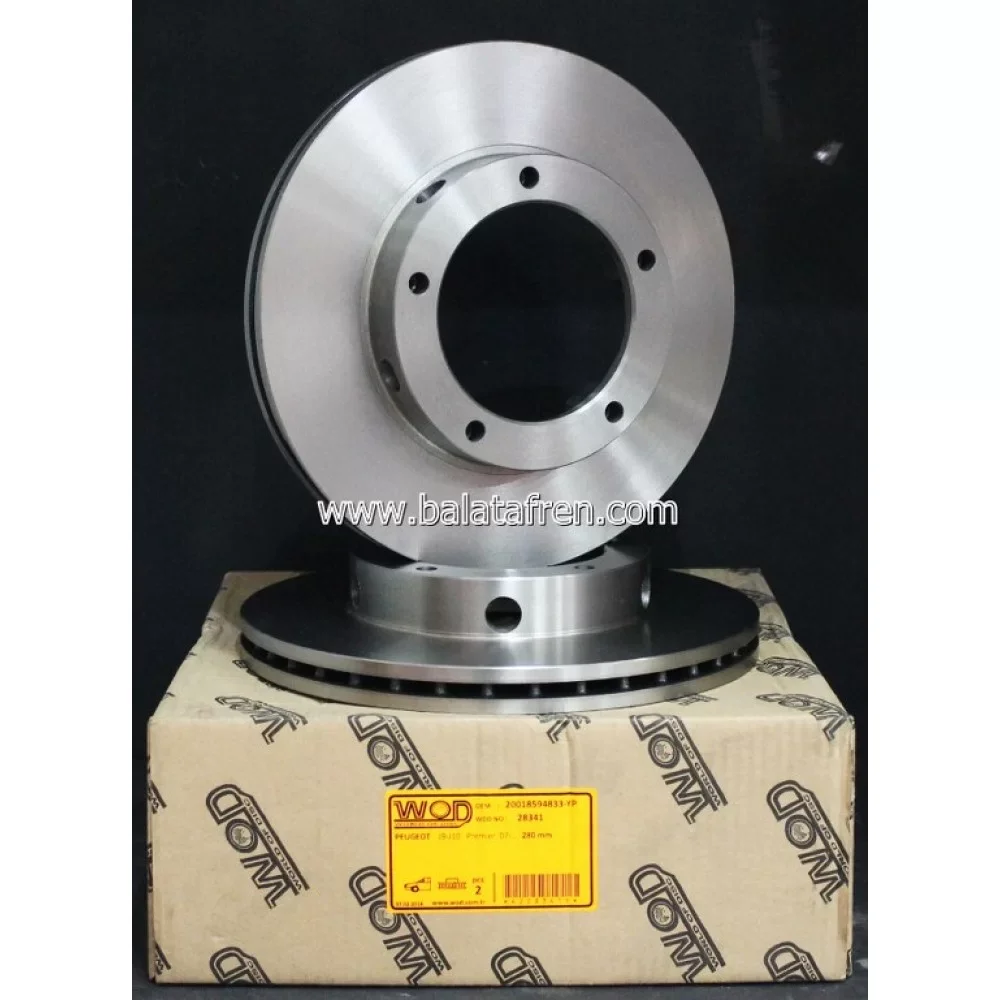 Peugeot J10 (09-13) Ön Fren Di̇ski̇ 280mm