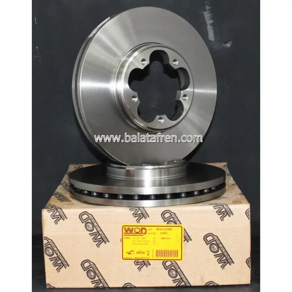 Ford Tourneo Custom Ön Fren Di̇ski̇ 288mm 2012 ve sonrası