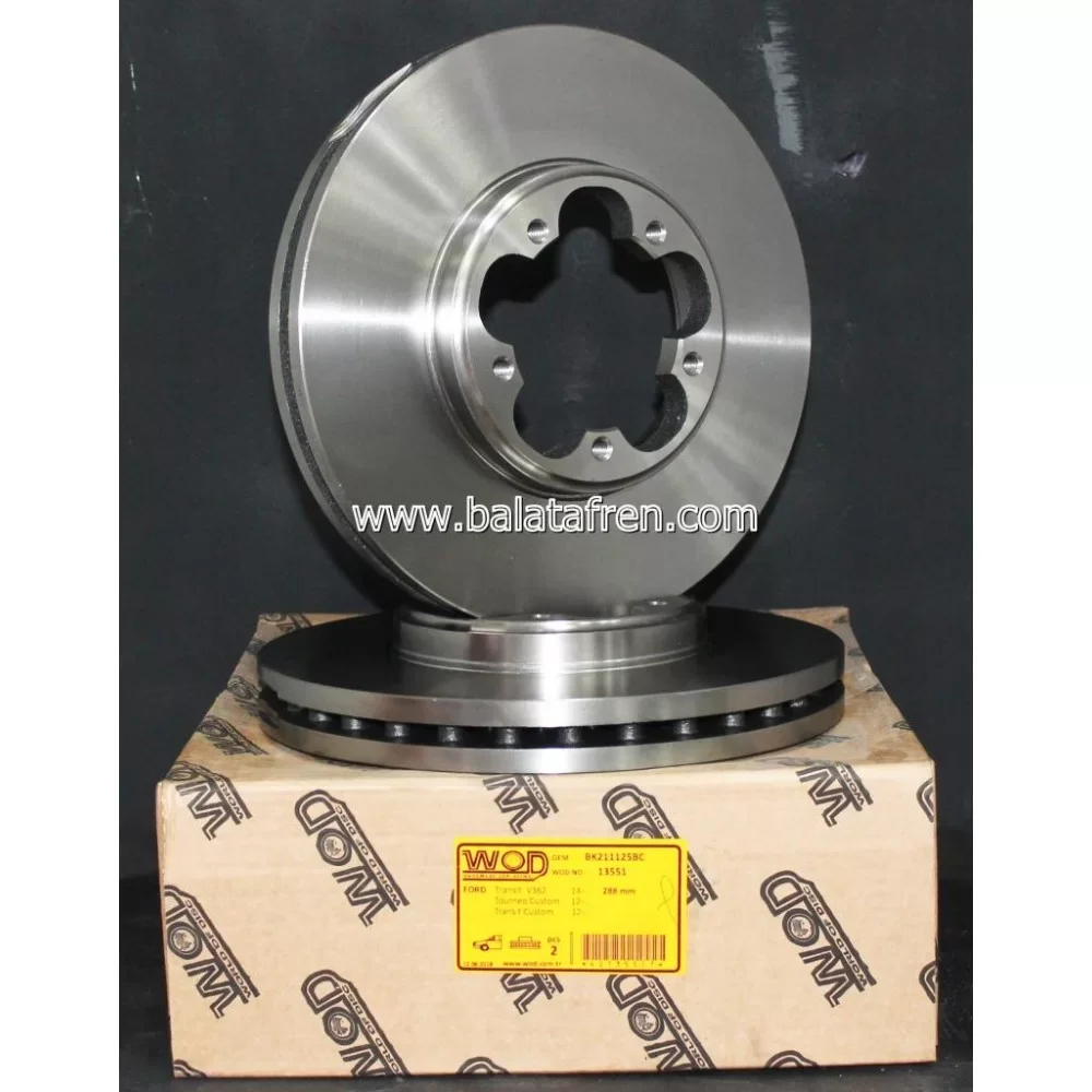 Ford Tourneo Custom Ön Fren Di̇ski̇ 288mm 2012 ve sonrası