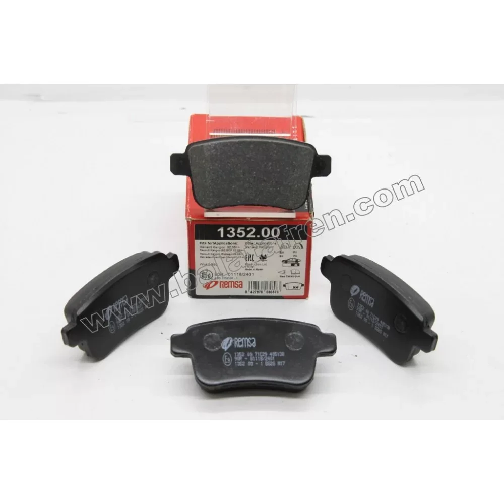 Remsa Renault Kangoo Express (Fc0/1) Fren Balatası 1.5 Dci 2008 Ve Sonrası