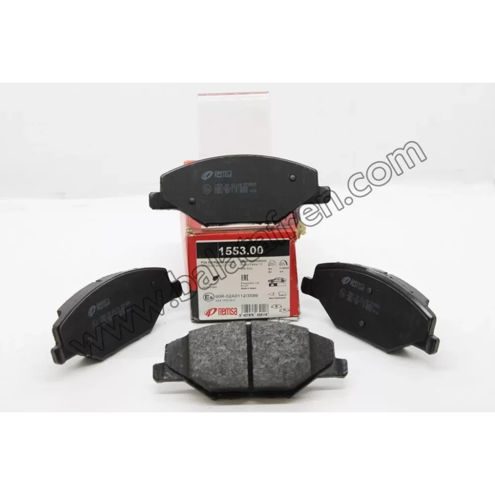 Remsa Skoda Fabia 2 ön Fren Balatası 1.2/1.2Tsi/1.4/1.6 2006-2015