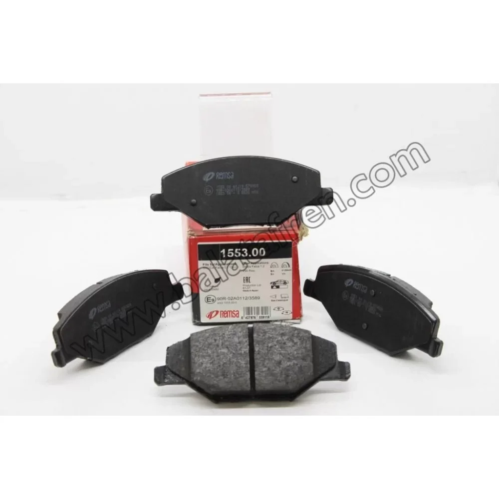 Remsa Skoda Fabia 2 ön Fren Balatası 1.2/1.2Tsi/1.4/1.6 2006-2015