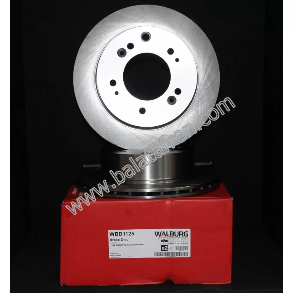 Kıa Sorento 1 (Jc) Arka Fren Diski 2.5 Crdi 2002-2009