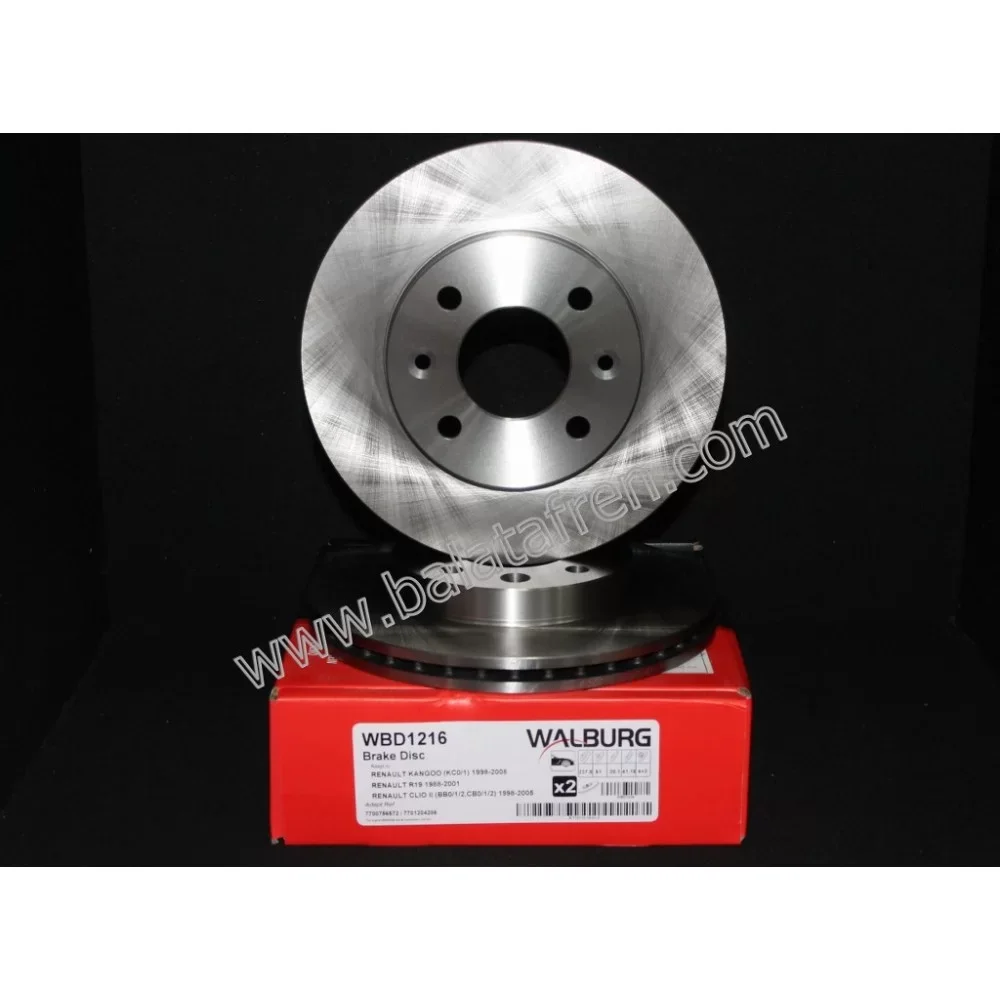 Renault Clio 2 (Bb0/1/2cb0/1/2) Ön Fren Diski 1998-2005