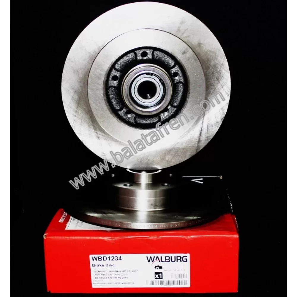 Renault Laguna 3 (Bt0/1) Arka Fren Diski 299,8mm 2007 Ve Soınrası