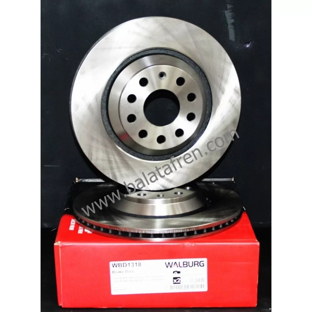 Audi TT (Fv3) Arka Fren Di̇ski̇ 5bijon 309mm 2013 Ve Sonrası