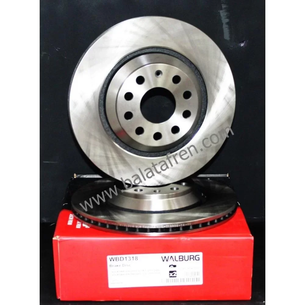 Audi TT (Fv3) Arka Fren Di̇ski̇ 5bijon 309mm 2013 Ve Sonrası