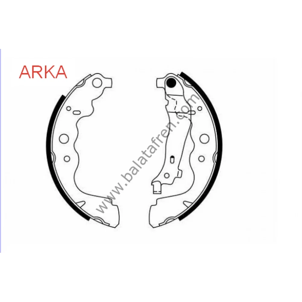 Bosch Renault Clio 4 Arka Fren Pabuç Balatası 2012 ve sonrası