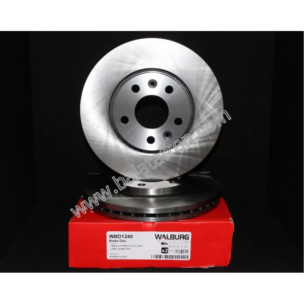 Renault Trafic 3 Fren Diski Ön 2014 Ve Sonrası