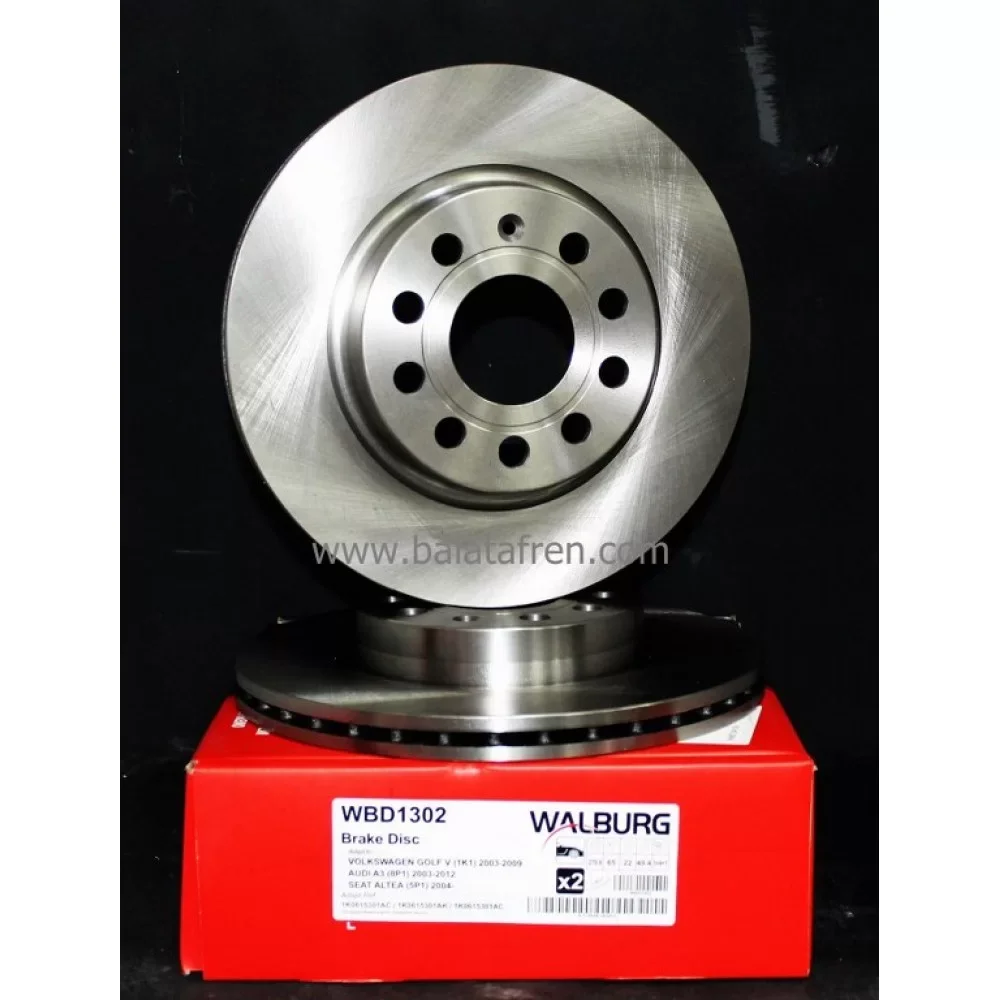 Volkswagen Golf 5 (1k1) Ön Fren Diski 2003-2009 279mm