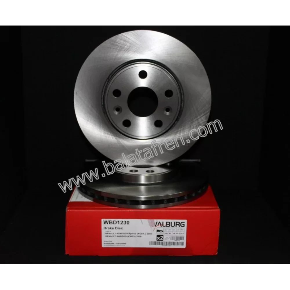 Renault Kangoo (Kw0/1) Ön Fren Diski 1.5 Dci 2008