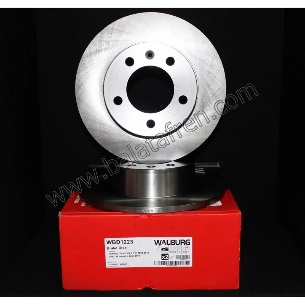 Renault Master 3 (Fv) Arka Fren Diski 2.5 Dci 2010-304mm 5 Bijon