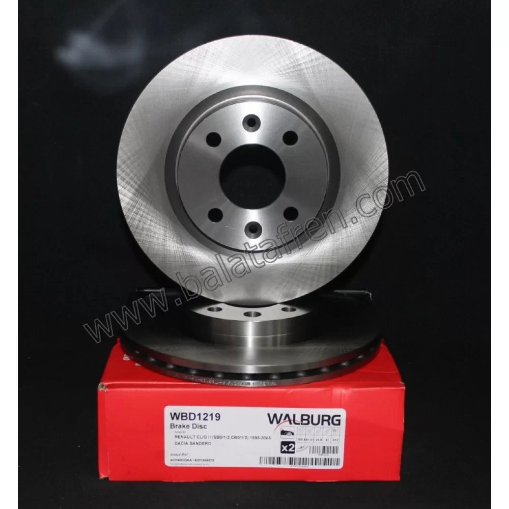 Renault Clio 2 (Bb0/1/2cb0/1/2) Ön Fren Diski 1998-2005