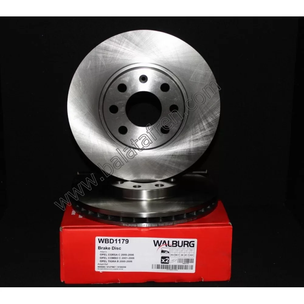 Opel Tigra B Ön Fren Diski 1.3 Cdti 2000-2006 260mm