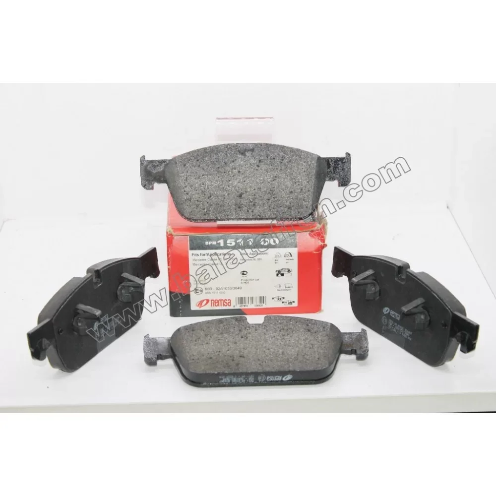 Remsa Mercedes M Serisi W166 Ml500 Ön Fren Balatası 4matic 2013 Ve Sonrası