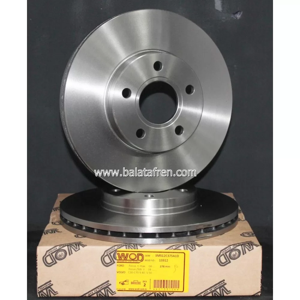 Ford C-max 2 Ön Fren Diski 2010 Ve Sonrası