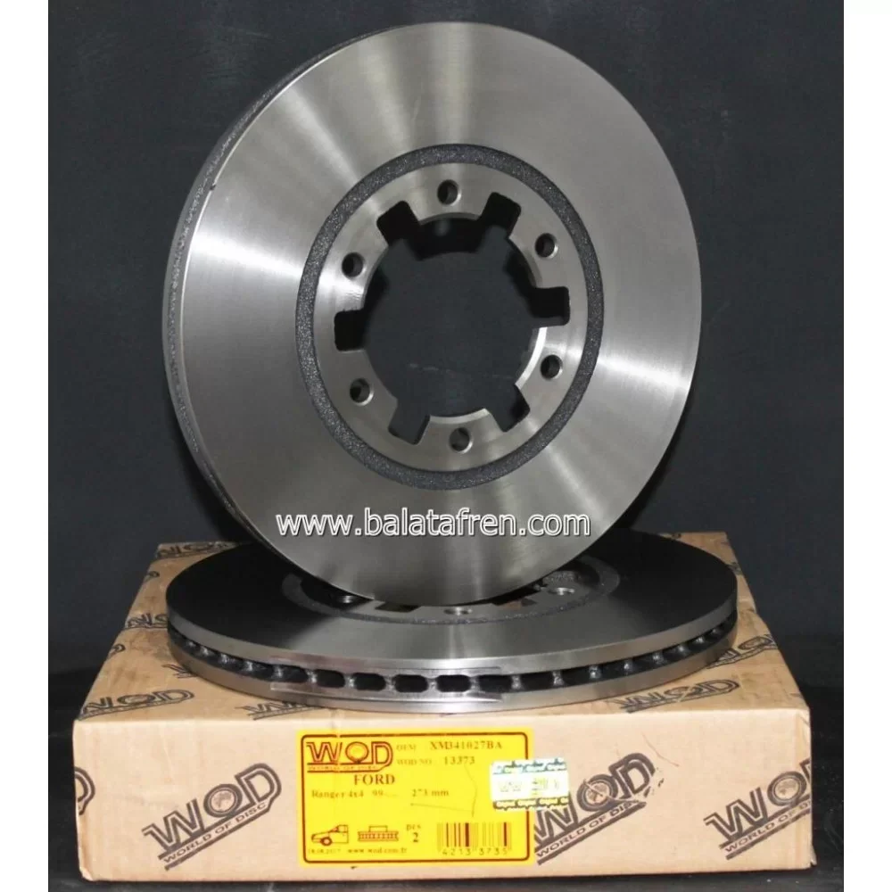 Mazda B Seri̇ Ön Fren Diski 2.5d 2.2d 4wd 1998-2006