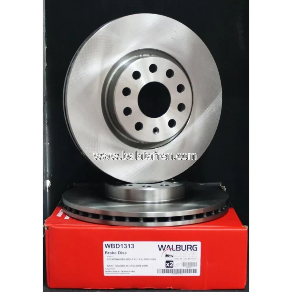 Audi̇ TT 2007-2015 Ön Fren Di̇ski̇ 312mm 5 Bi̇jon