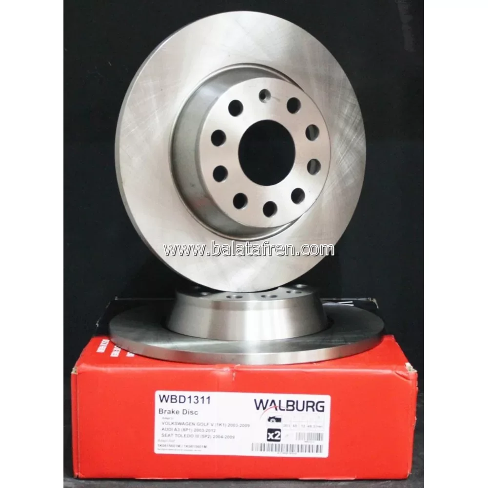 Volkswagen Passat (362) Arka Fren Diski 2008-2012 (Df4558)