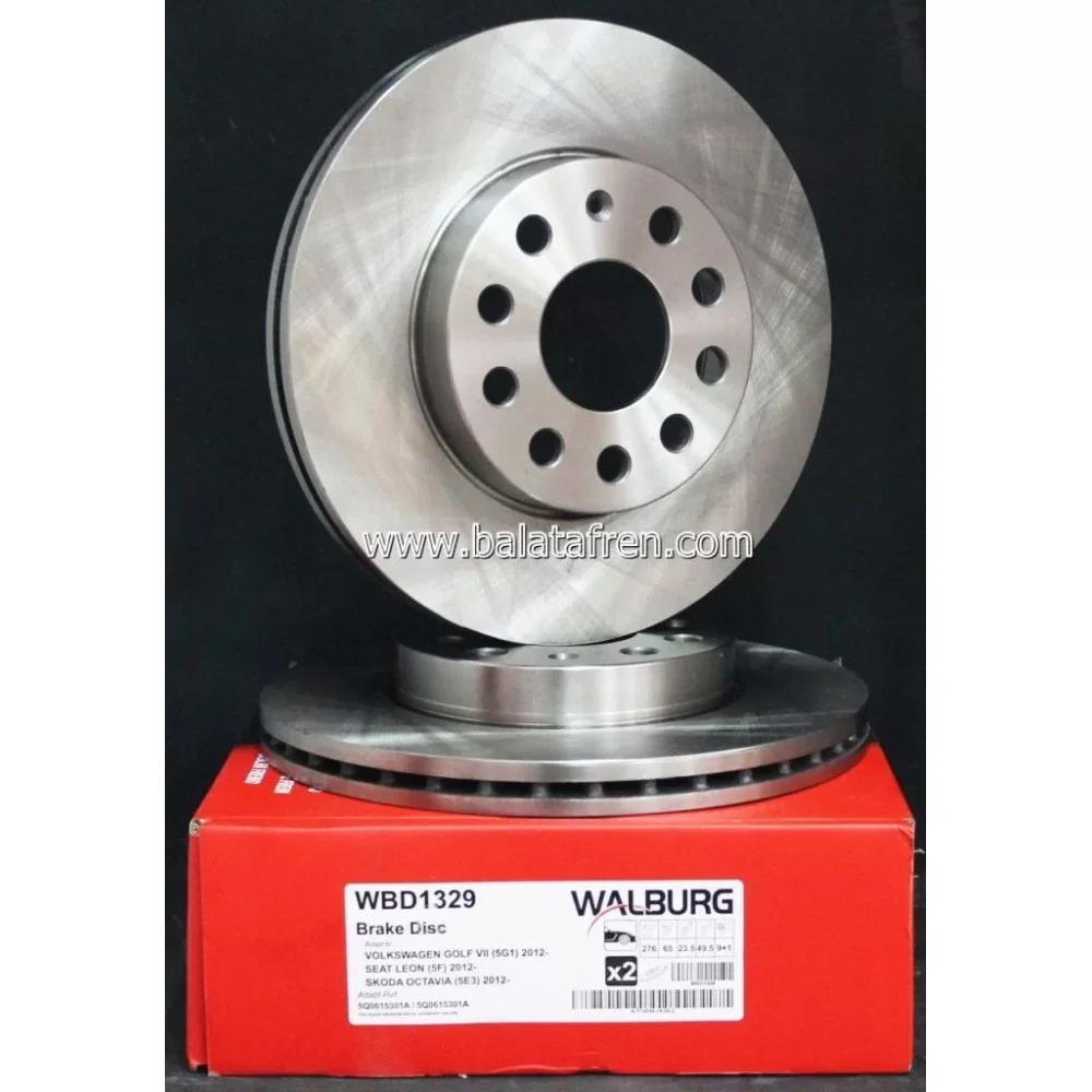 Volkswagen Golf 7 (5g1) Ön Fren Diski Havali 2012 Ve Sonrası