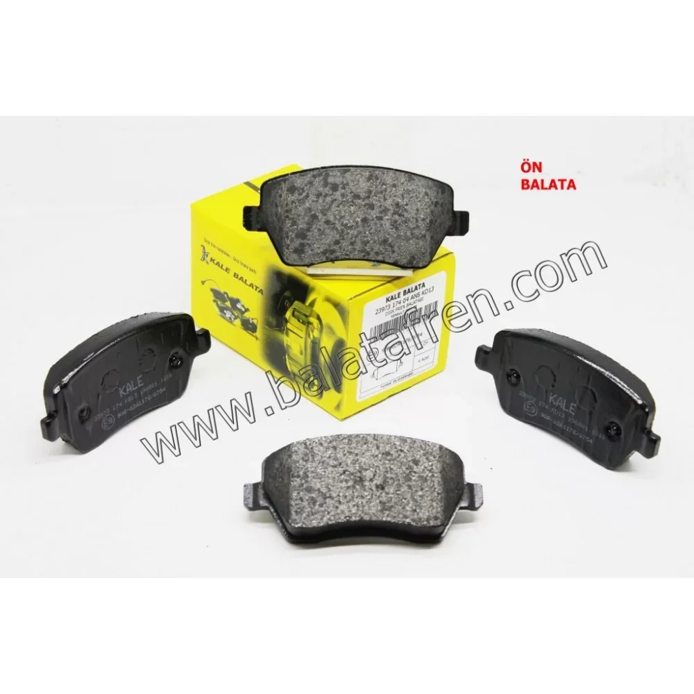 Renault Clio 3 (Br0/1 Cr0/1) 1.2i Ön Fren Balatası Kale