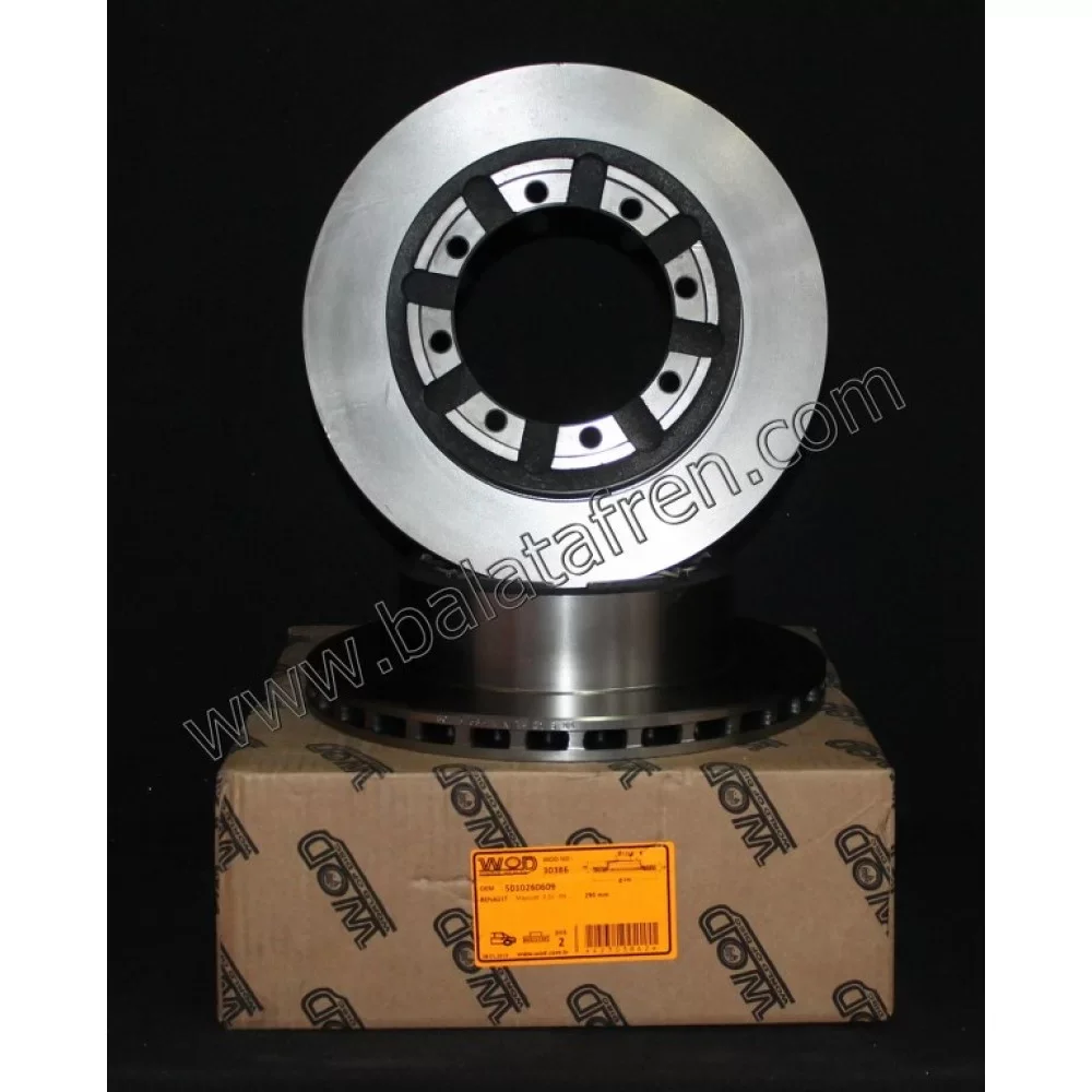 Renault Moscott Arka Fren Di̇ski̇ 1999-2010 Hava Kanallı 290mm