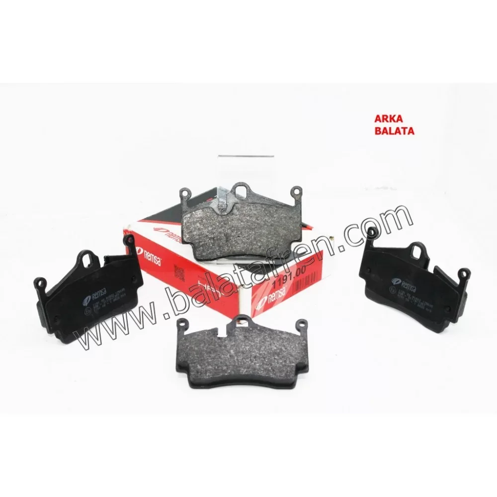 Remsa Porsche Cayman 718 (982) Arka Fren Balatası 2016 Ve Sonrası