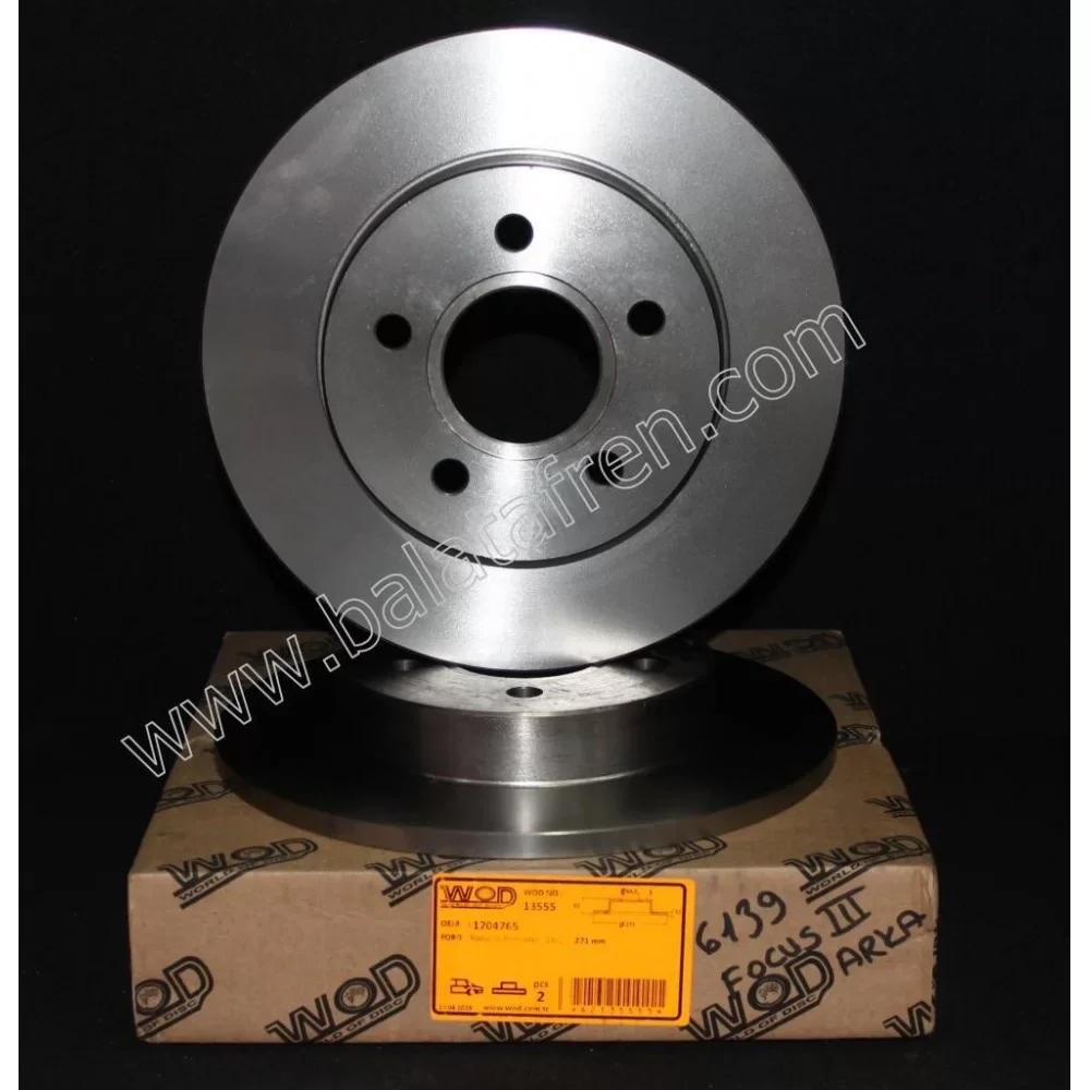 Ford Focus 3 Arka Fren Diski 1.6 Tdci 2010 Ve Sonrası
