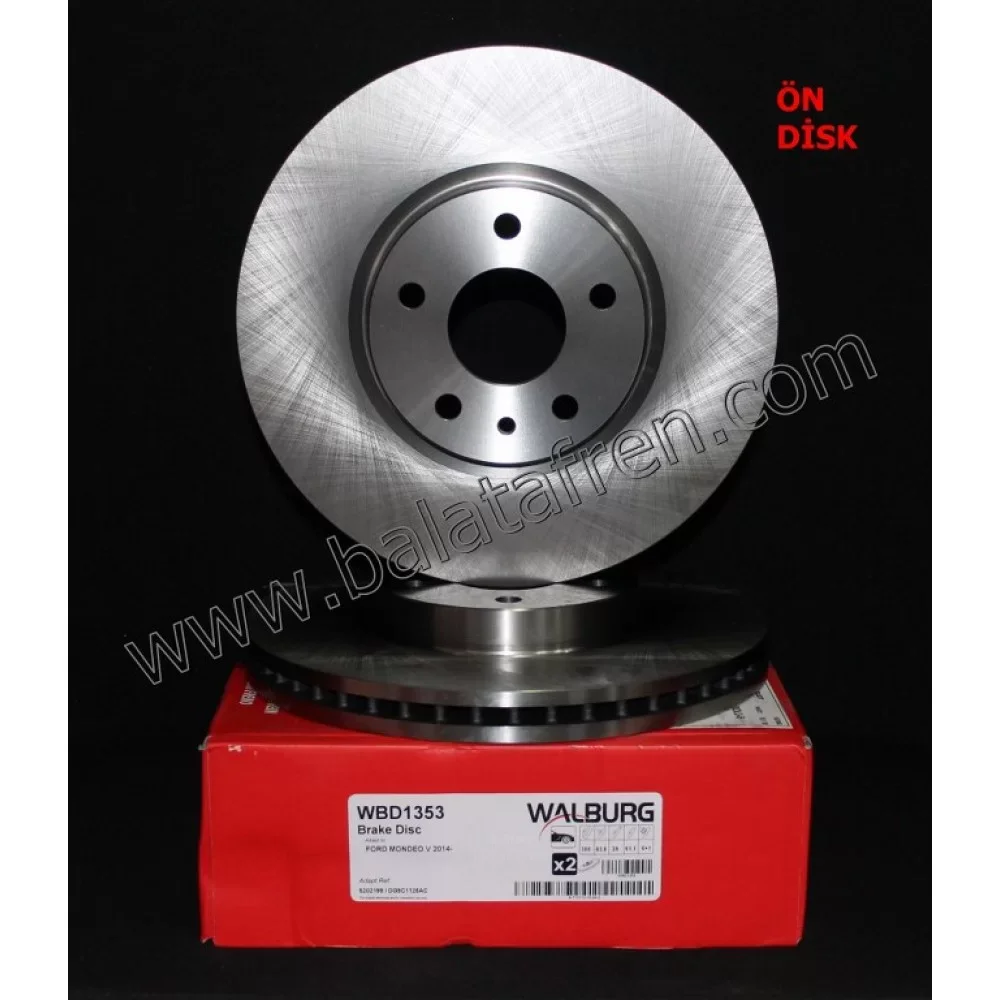FORD MONDEO V 300MM FREN DISKI ÖN HAVALI 2014>