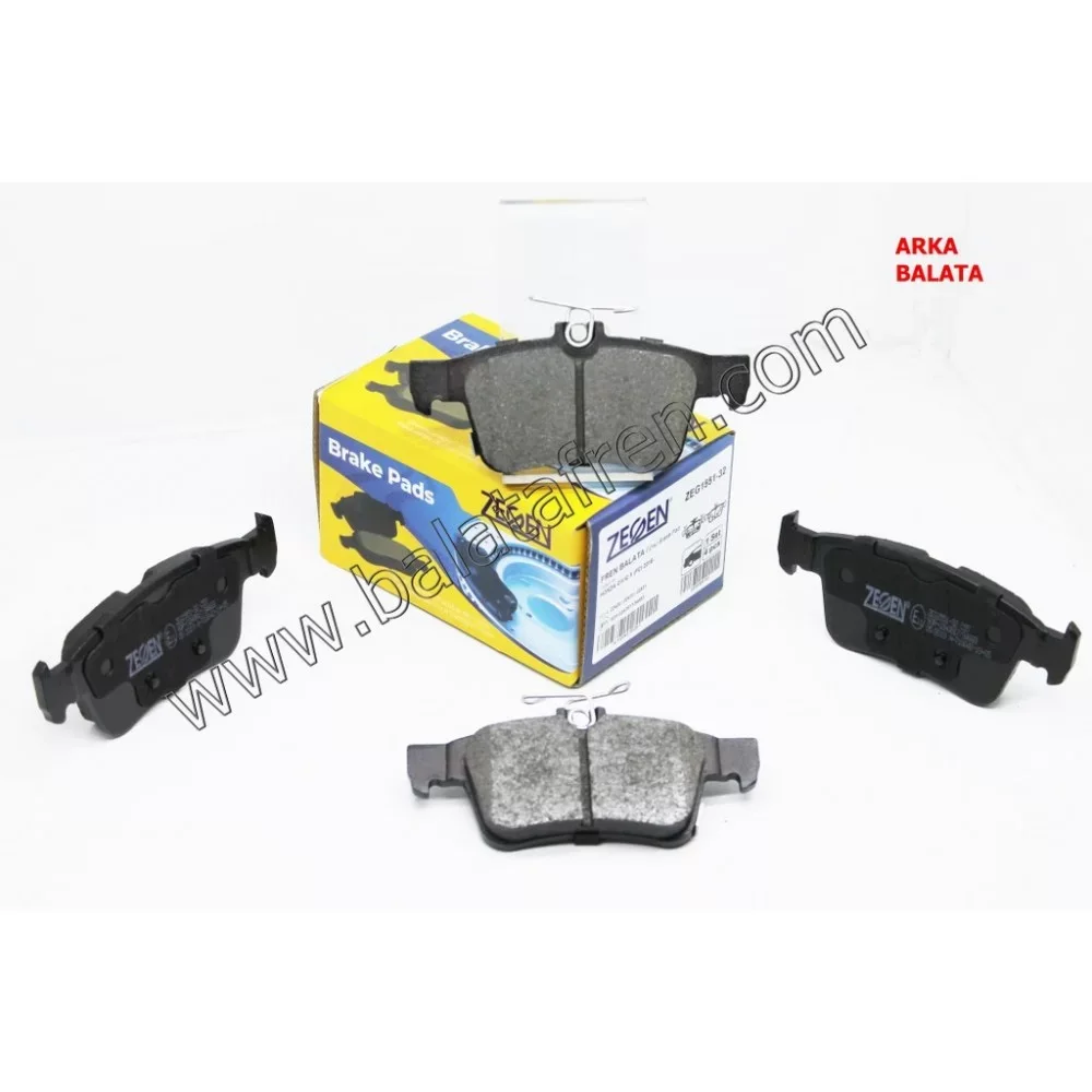 Honda Civic 10 Arka Fren Balatasi (Fc) 1.5 Rs 1.6i 2016