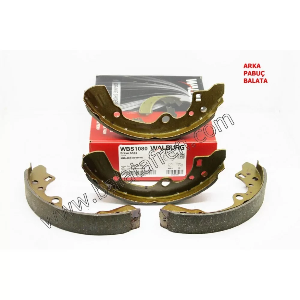 Mazda 626 Arka Fren Pabuç Balatası 1988-1991