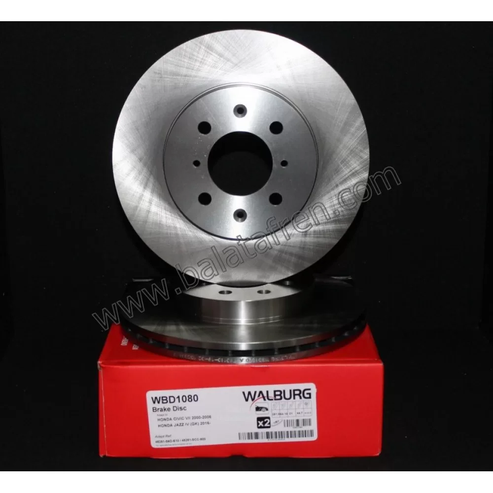 Honda Ci̇vi̇c 7 Ön Fren Di̇ski̇ 262mm 2001-2006