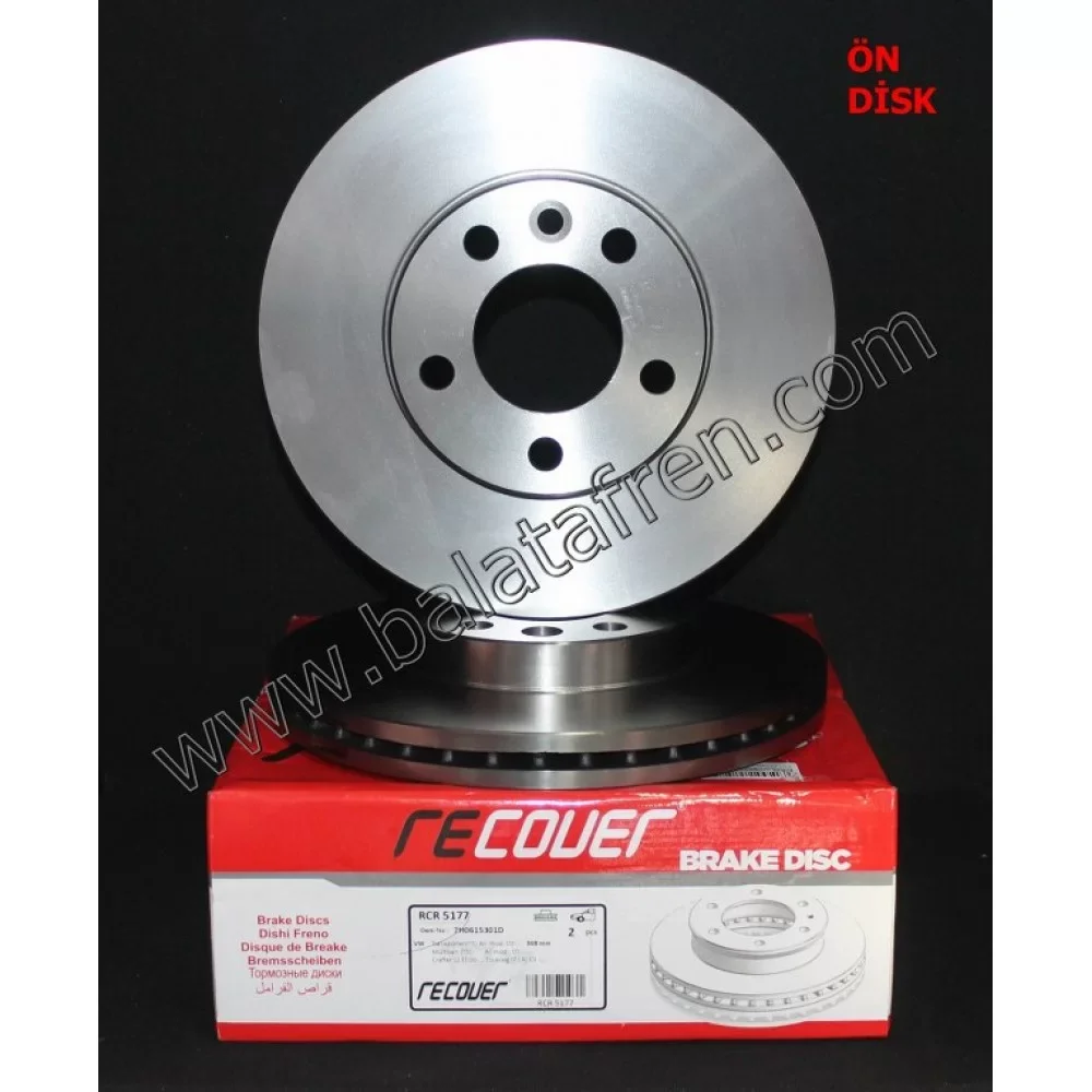 Volkswagen Touareg Ön Fren Di̇ski̇ 308mm 2002-2010