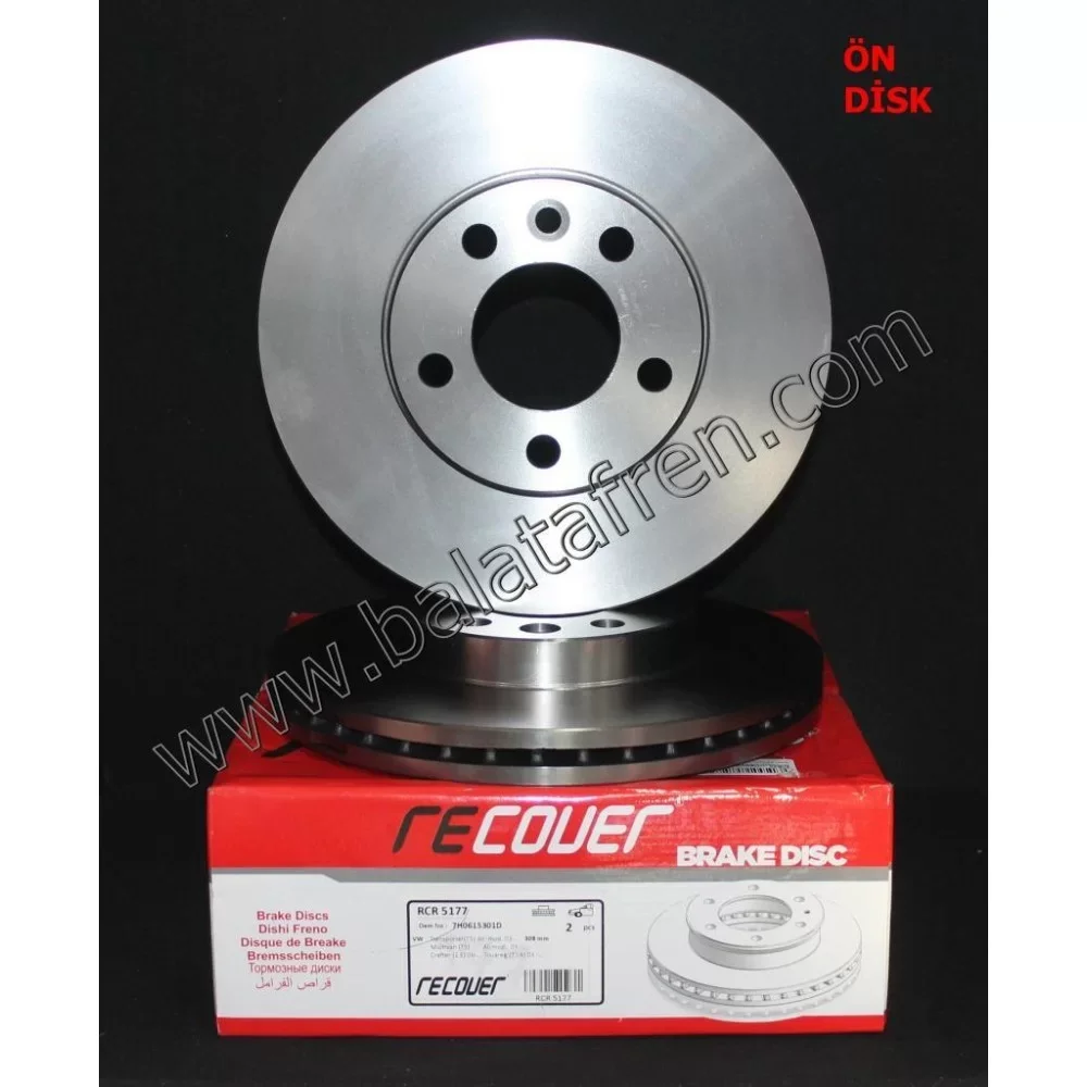 Volkswagen Touareg Ön Fren Di̇ski̇ 308mm 2002-2010